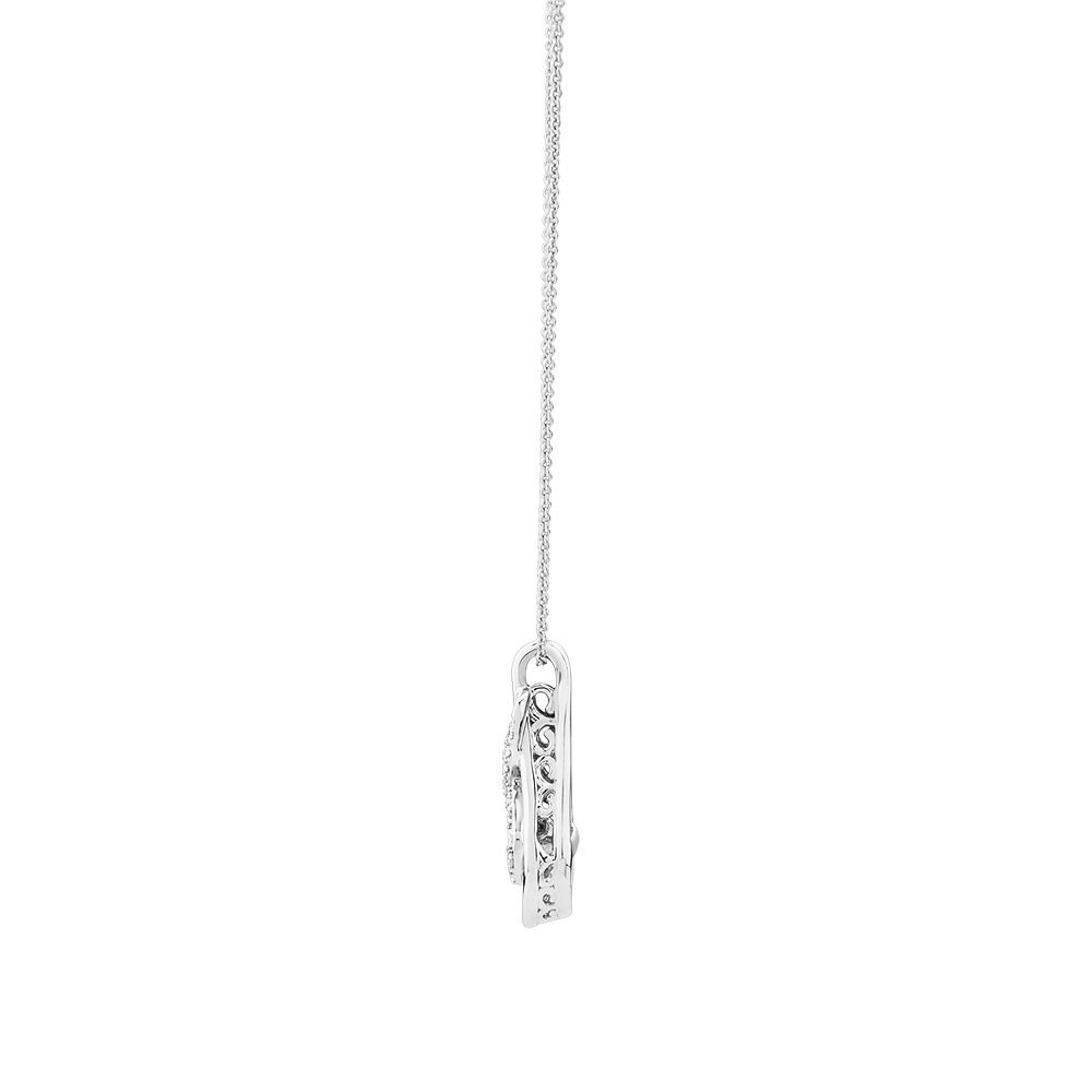 Everlight Pendant with 0.10 Carat TW of Diamonds in Sterling Silver