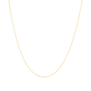 60cm (24") Solid Belcher Chain in 10kt Yellow Gold