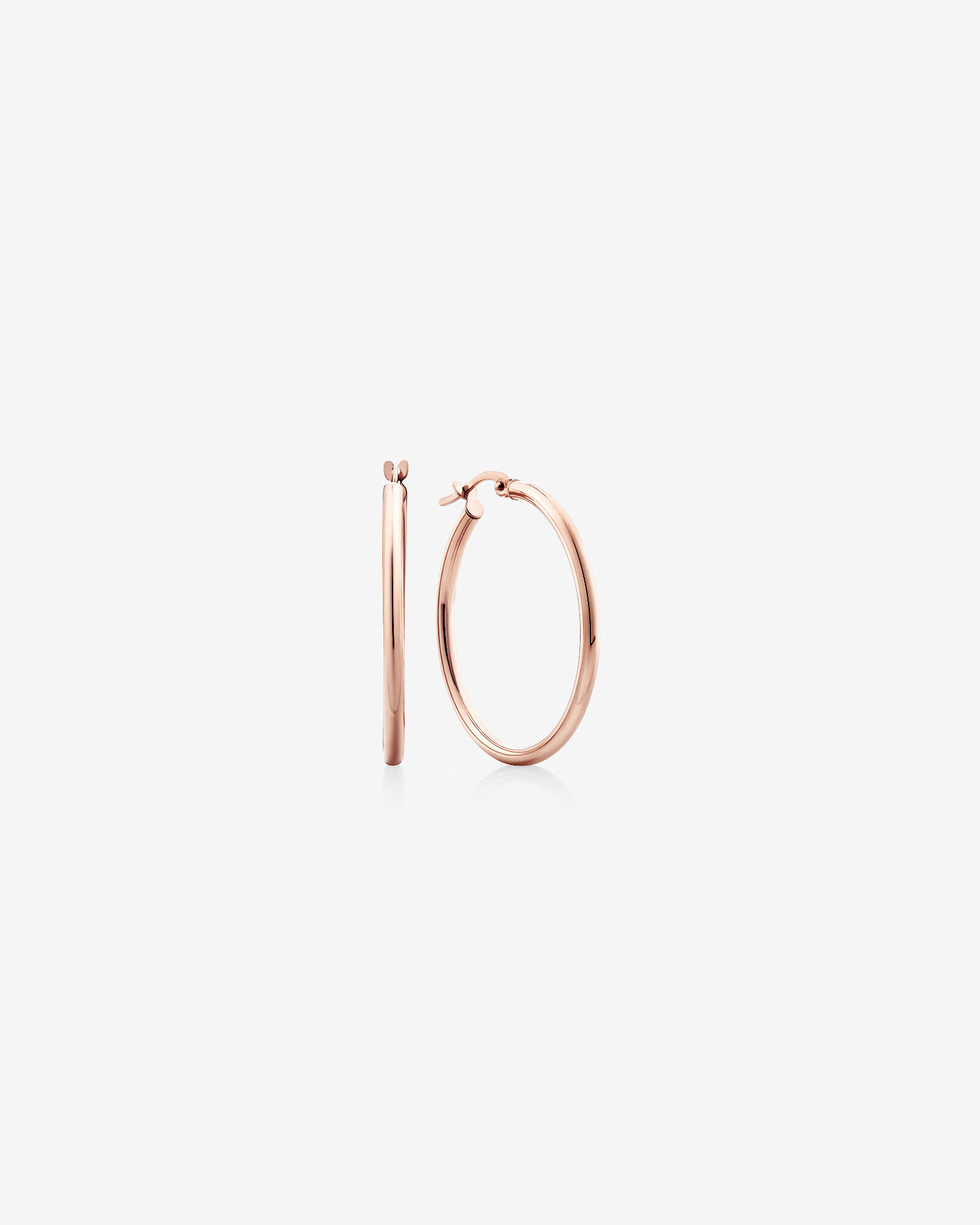Gold rose hoop earrings shop