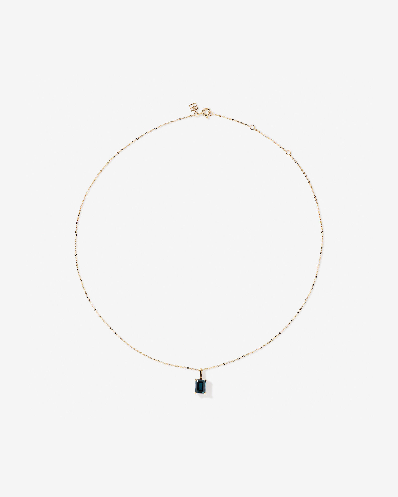 Topaz and emerald necklace on sale