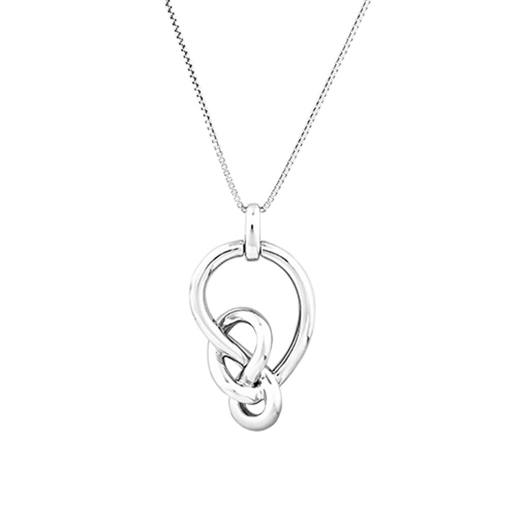 Sterling Silver Celtic Knot Necklace – Continental Jewelers, Inc.