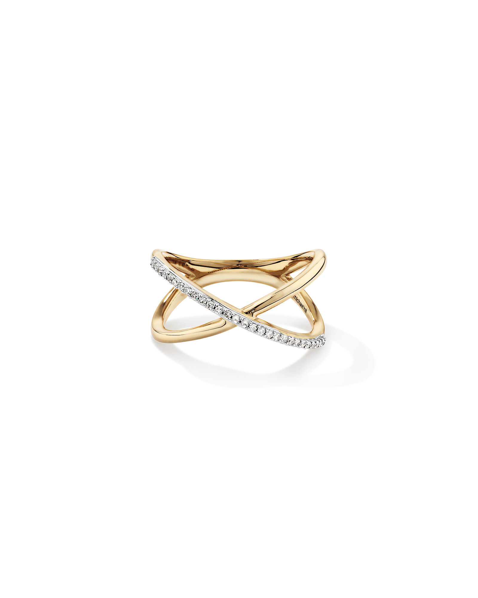 Cross over 2025 gold ring