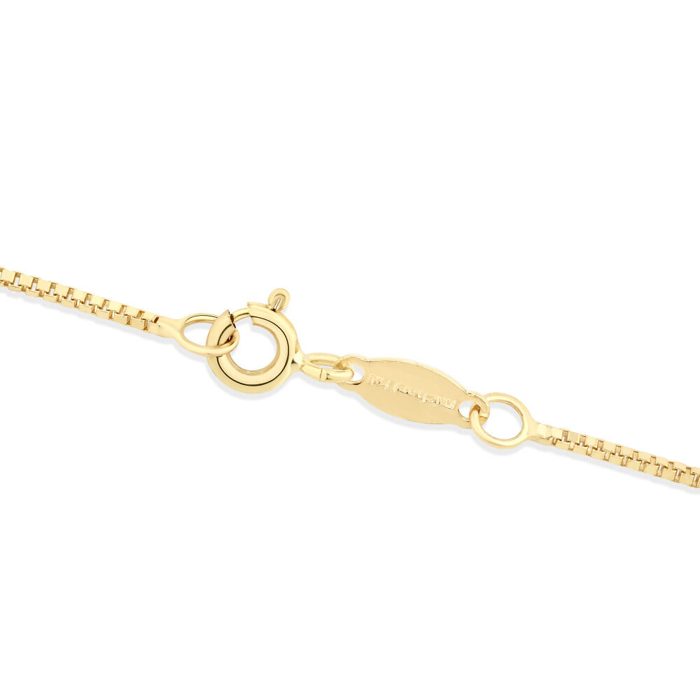 50cm (20") Box Chain in 10kt Yellow Gold