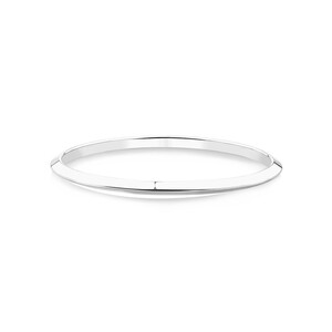 65mm Knife Edge Bangle in Sterling Silver