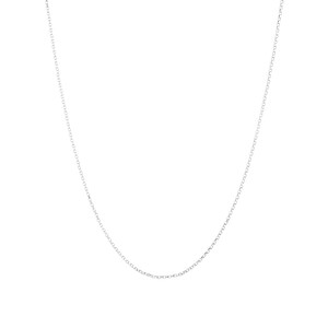 50cm (20") Belcher Chain in 10kt White Gold