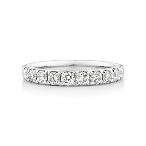 Evermore Wedding Band with 1 Carat TW Diamonds in 14kt White Gold