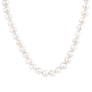 Necklace with Cultured Freshwater Pearls in 10kt Yellow Gold