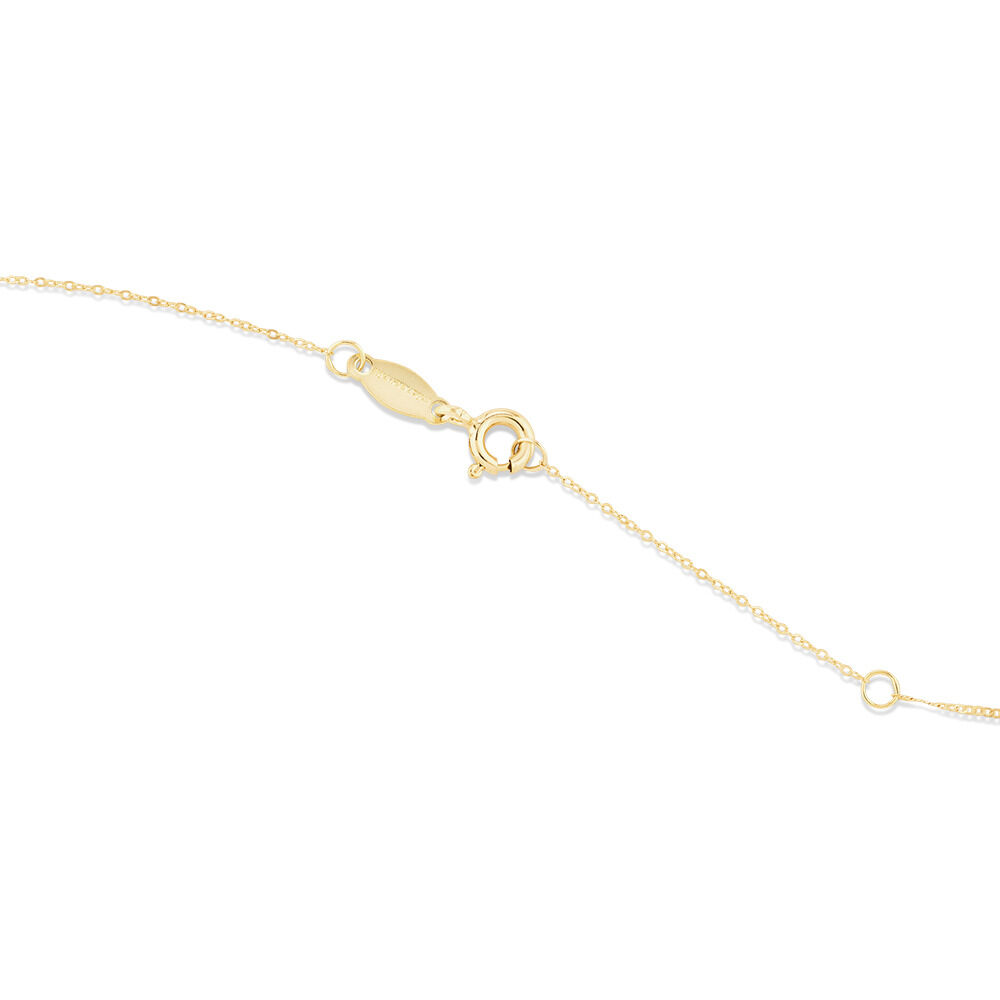 Small Infinitas Pendant with Diamonds in 10kt Yellow Gold