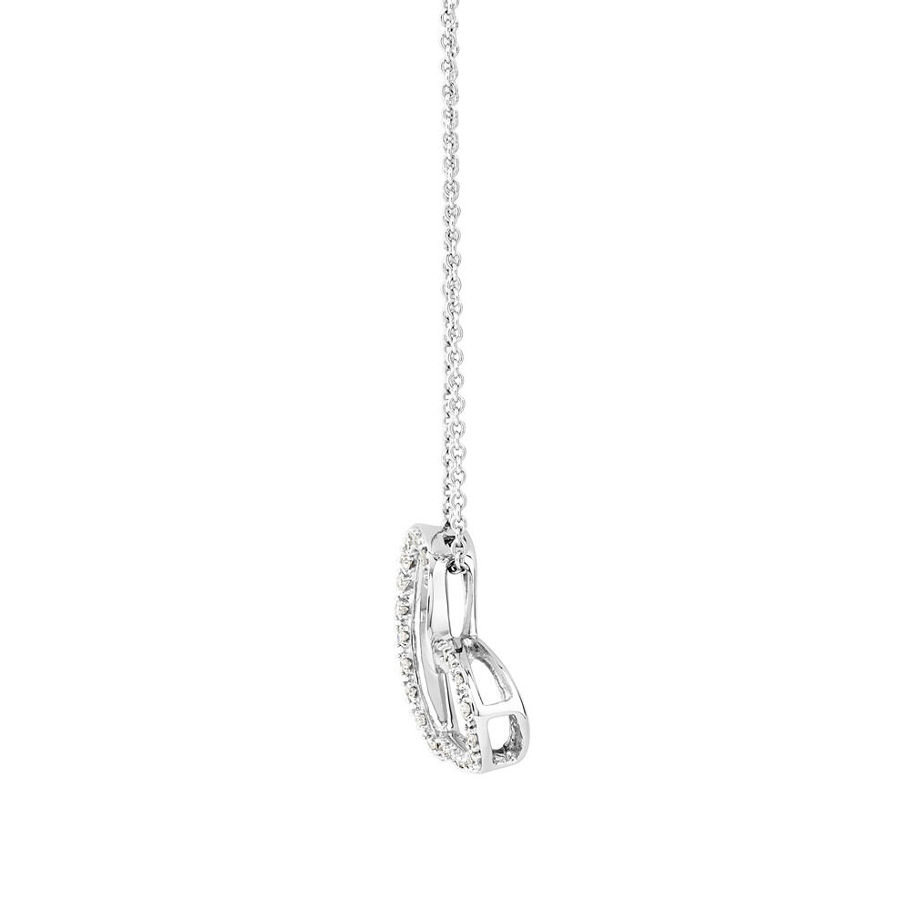 Pendant with 0.10 Carat TW of Diamonds in Sterling Silver