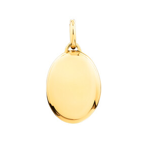 Oval Locket in 10kt Yellow Gold