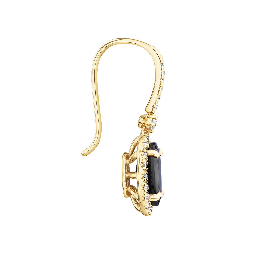 Michael hill sapphire earrings discount
