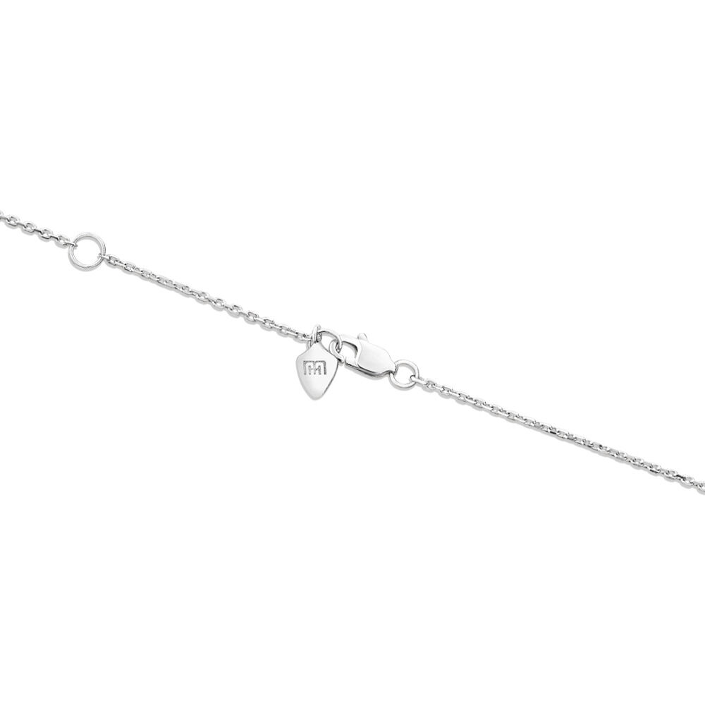 45cm (18") Graduated Pendant Necklace in Sterling Silver