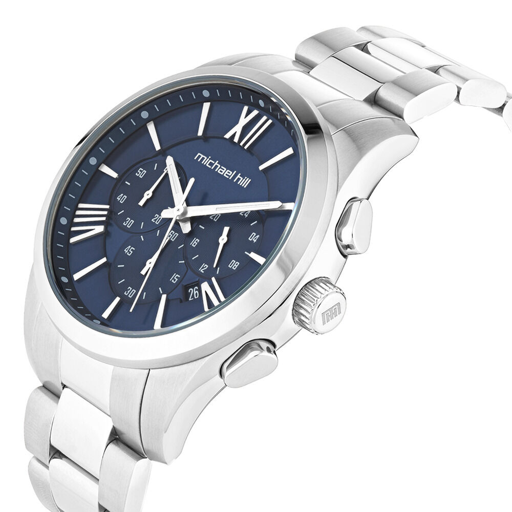 Men's Chronograph Watch in Stainless Steel