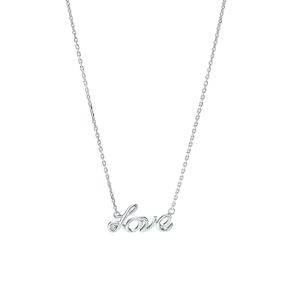 Love Necklace in Sterling Silver