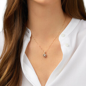 Everlight Pendant with 0.50 Carat TW of Diamonds in 14kt Yellow Gold