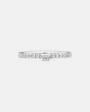 Sir Michael Hill Designer Wedding Band with 0.27 Carat TW of Diamonds in 18kt White Gold