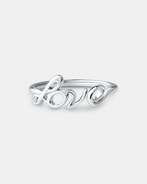 Love Ring in Sterling Silver