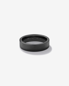 Ring in Black Titanium