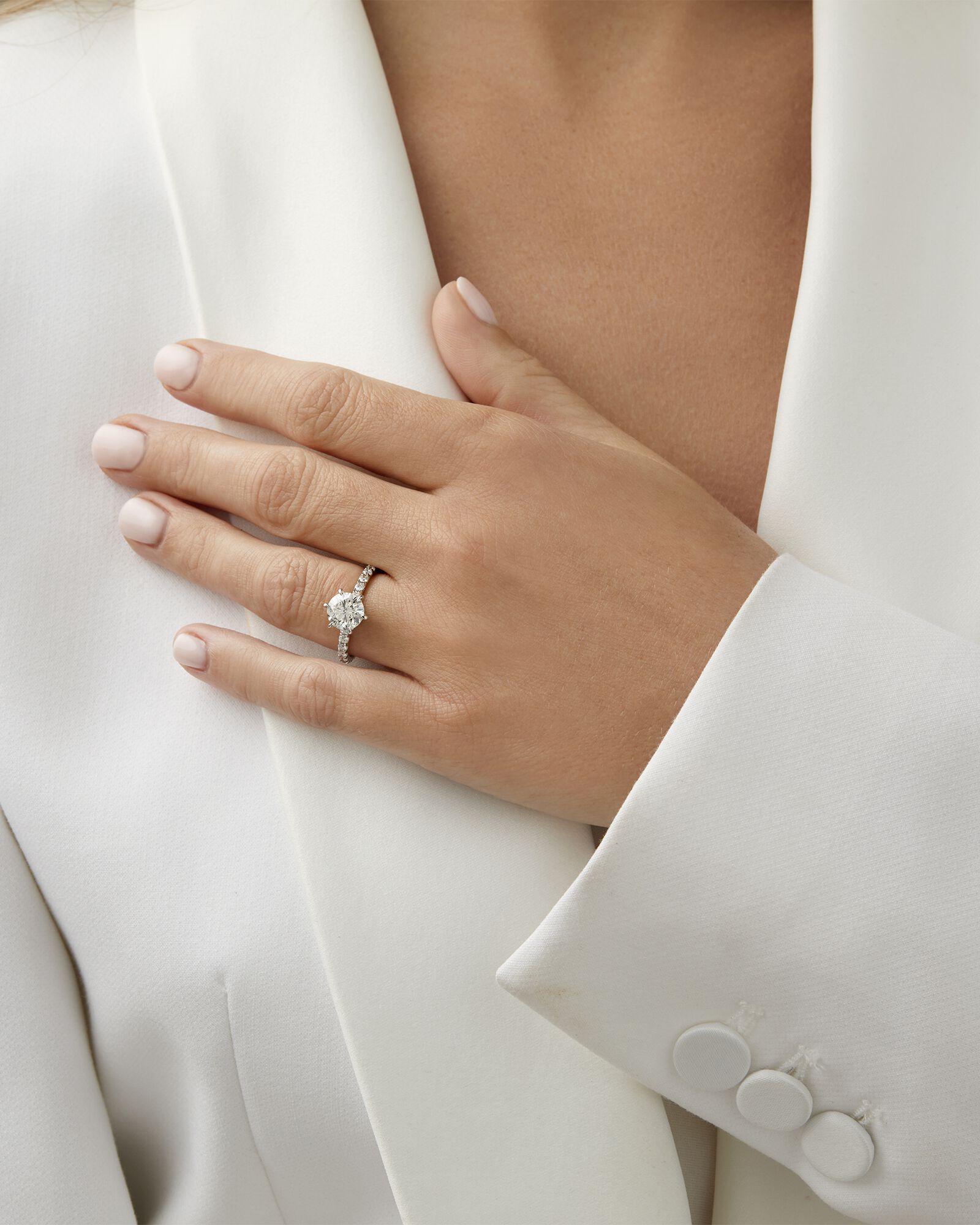 【国際ブランド】 Sir Michael Hill Designer Engagement Ring with 1.97 Carat TW アクセサリー