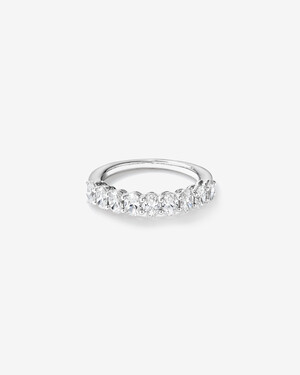 Ring with 1.17 Carat TW Laboratory Grown Diamonds in 14kt White Gold