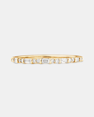 Evermore Wedding Band with 0.20 Carat TW of Diamonds in 10kt Yellow Gold