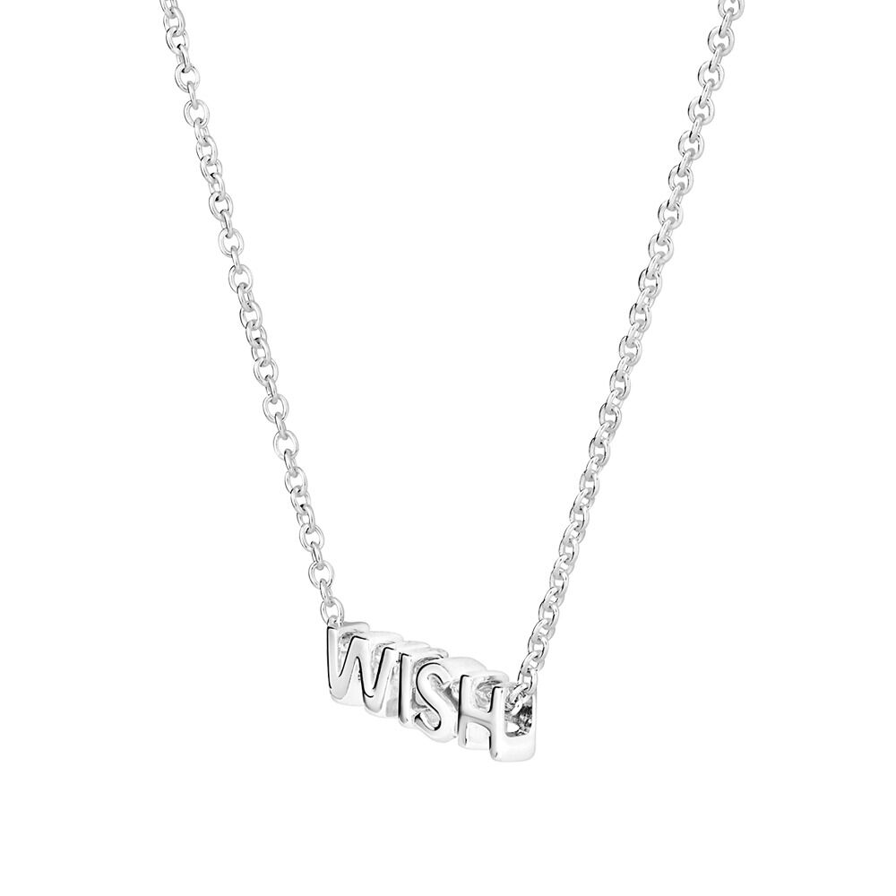 45cm (18") Wish Necklace in Sterling Silver