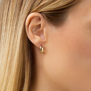 Huggie Earrings in 10kt Yellow Gold