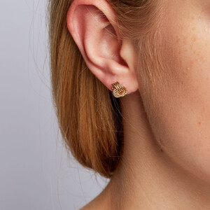 Stud Earrings in 10kt Yellow Gold
