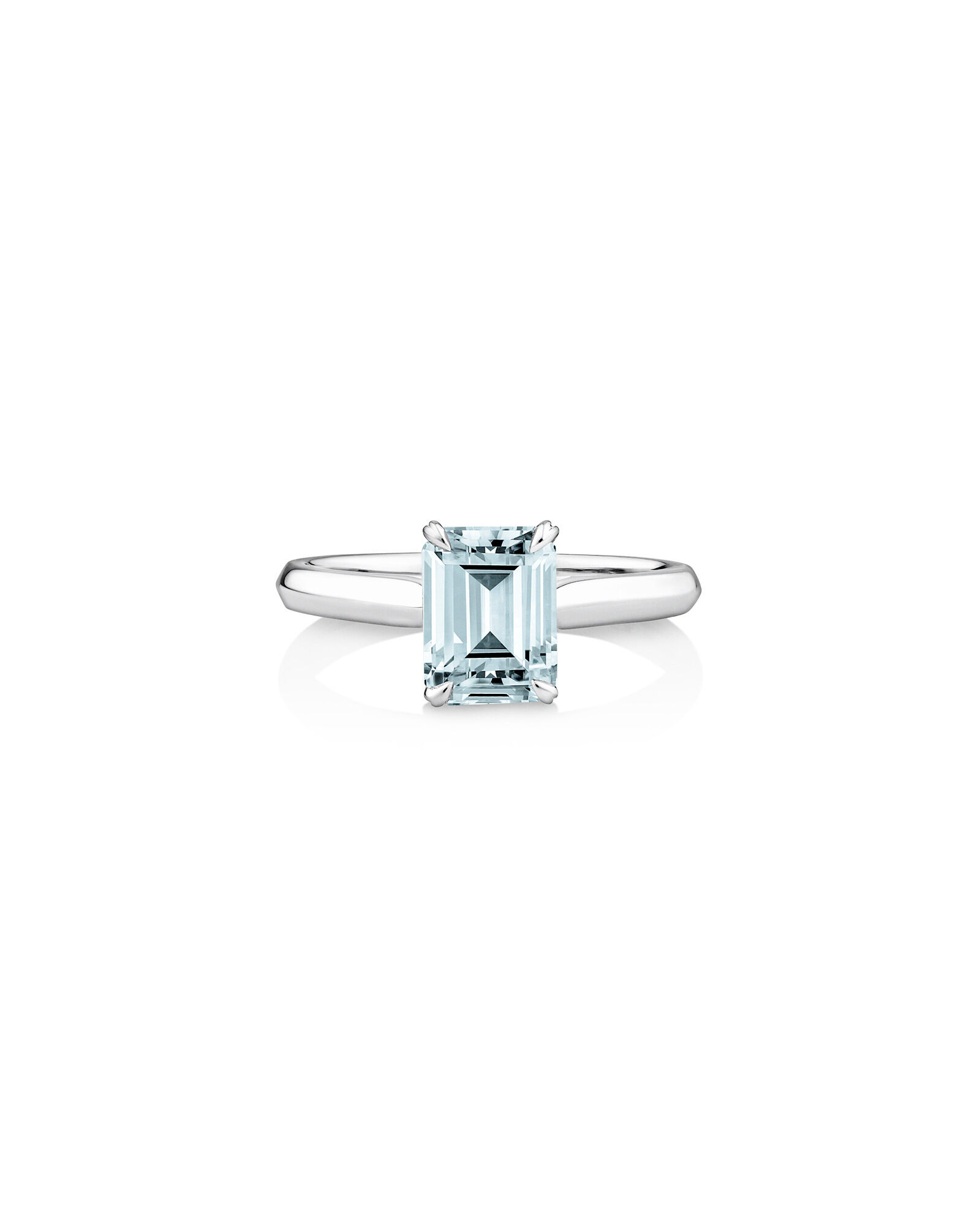 Aquamarine discount emerald ring