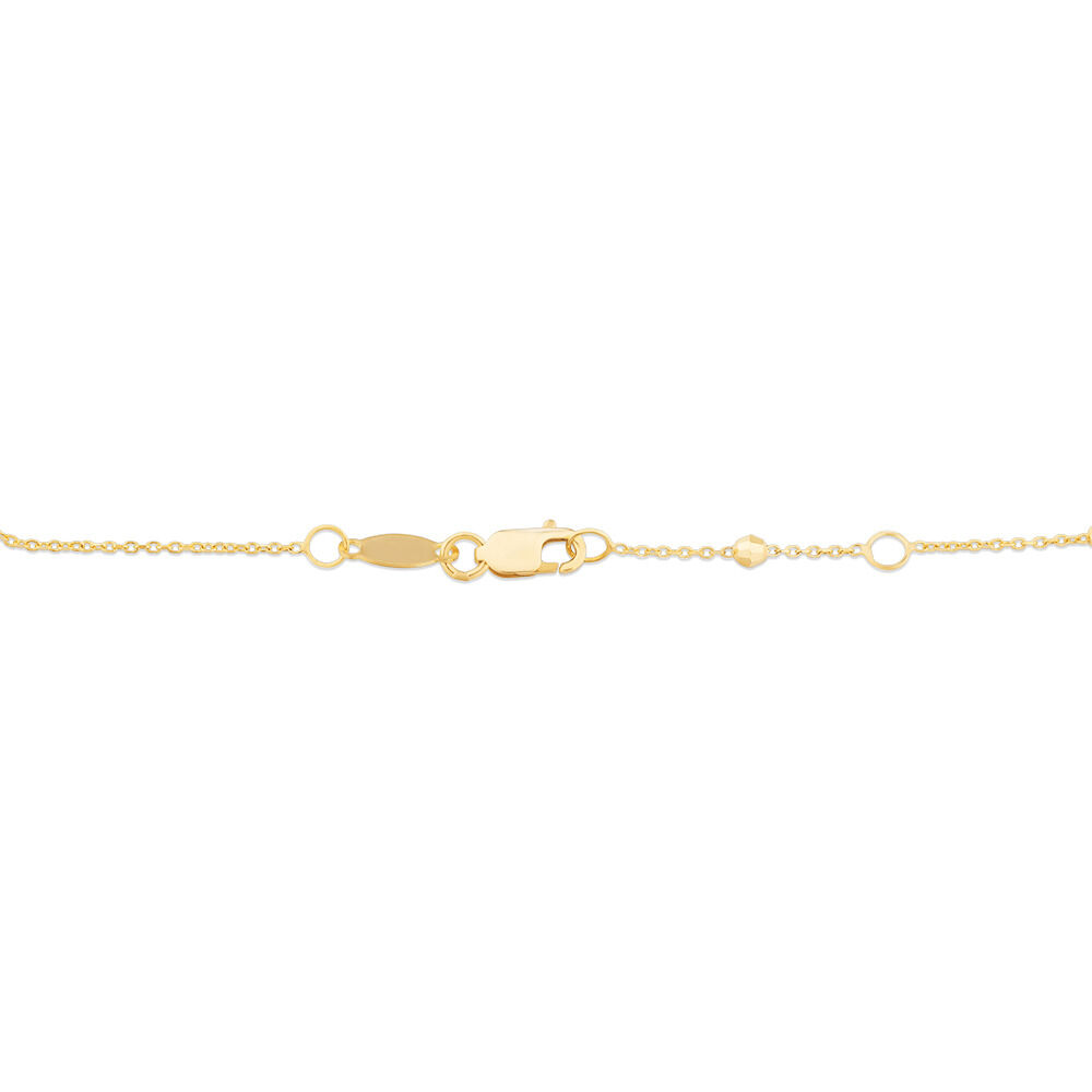 Bracelet de 19 cm en or jaune 10 K