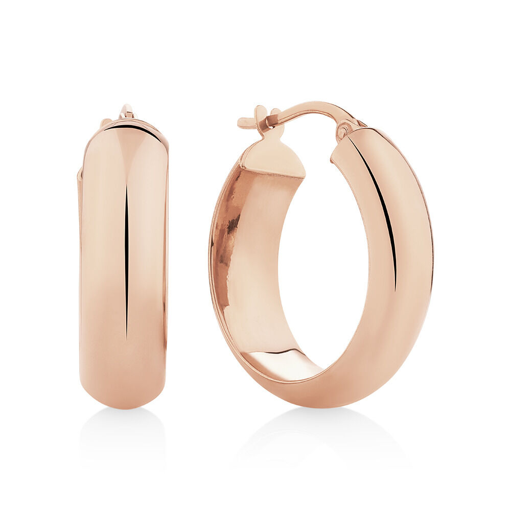 Elsa Peretti™ Open Heart Stud Earrings in Rose Gold, 11 mm | Tiffany & Co.-sgquangbinhtourist.com.vn