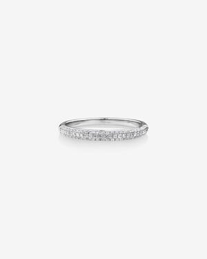 Wedding Ring with 0.25 Carat TW Diamonds in 14kt White Gold