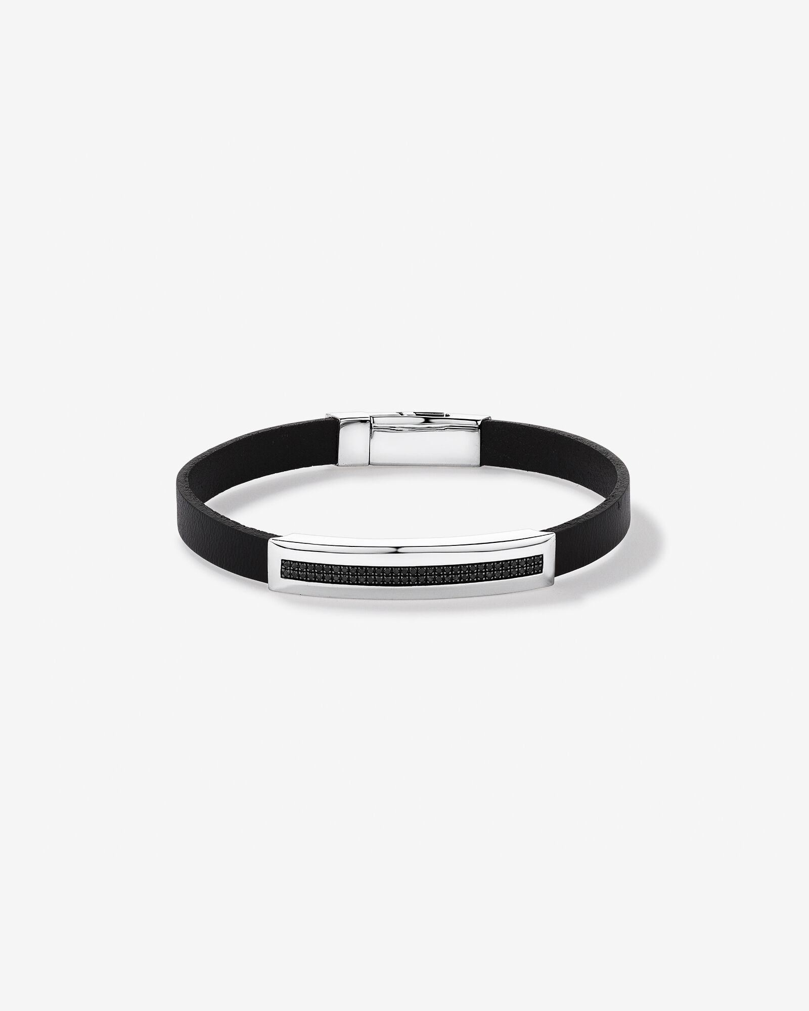 Black id bracelet discount
