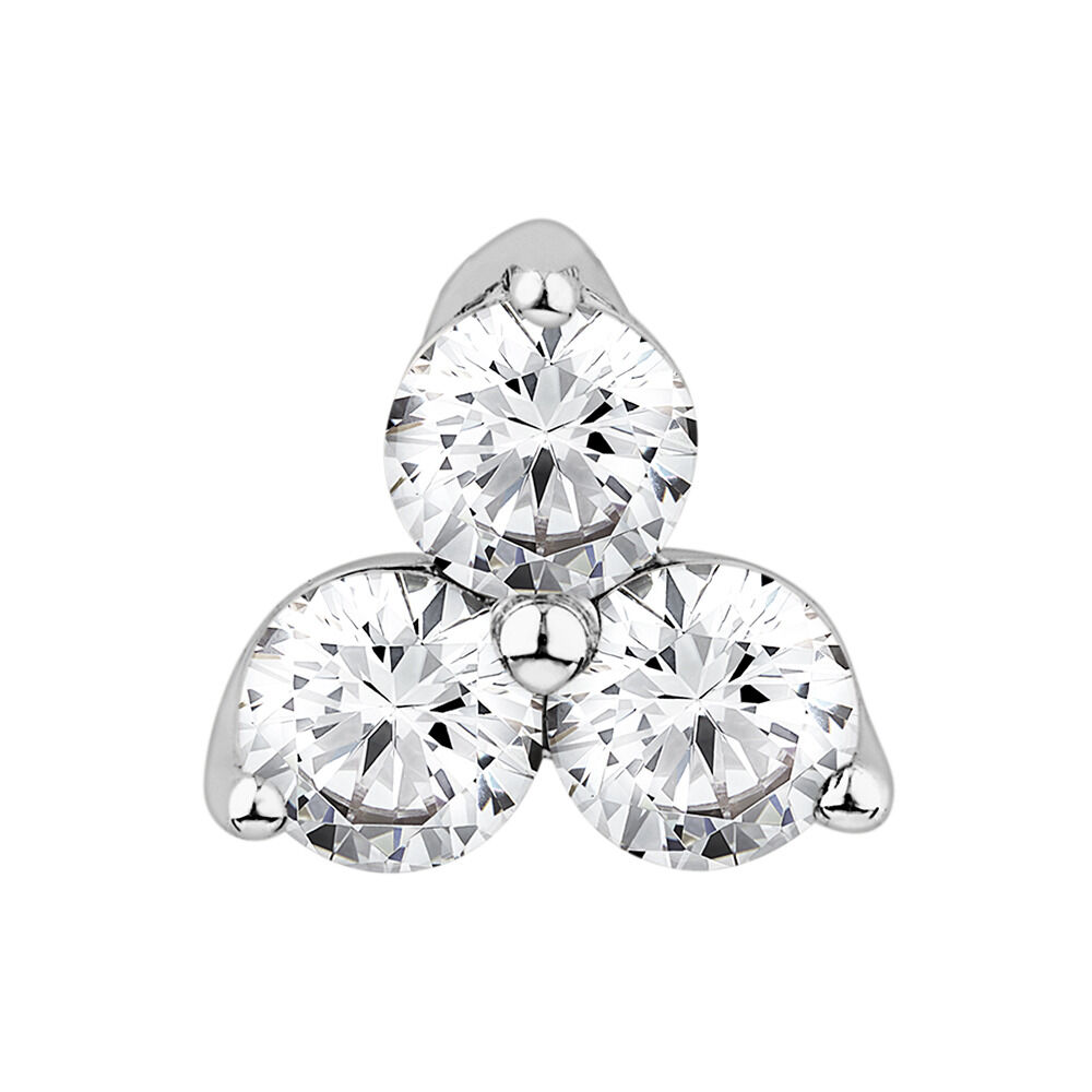 Pendant with 0.45 Carat TW Of Diamonds in 10kt White Gold