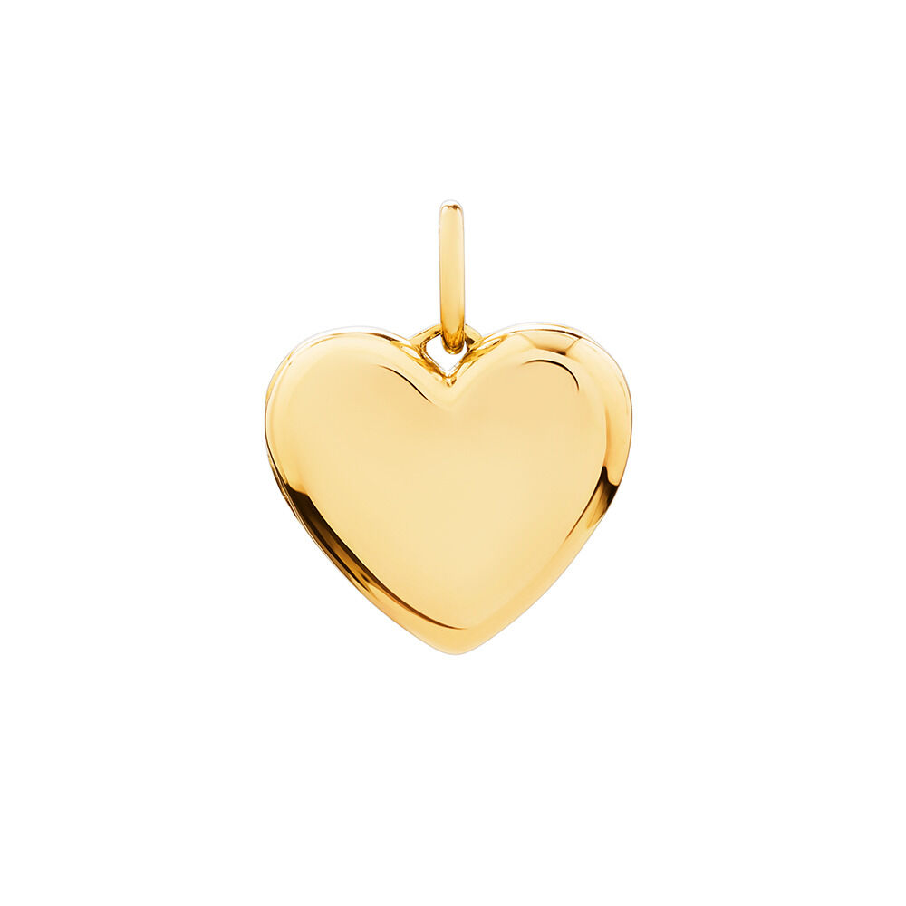 Heart Locket in 10kt Yellow Gold