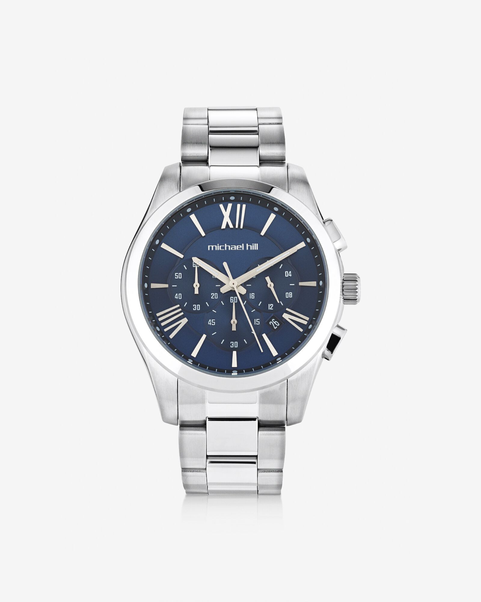 Metal chronograph watch shop
