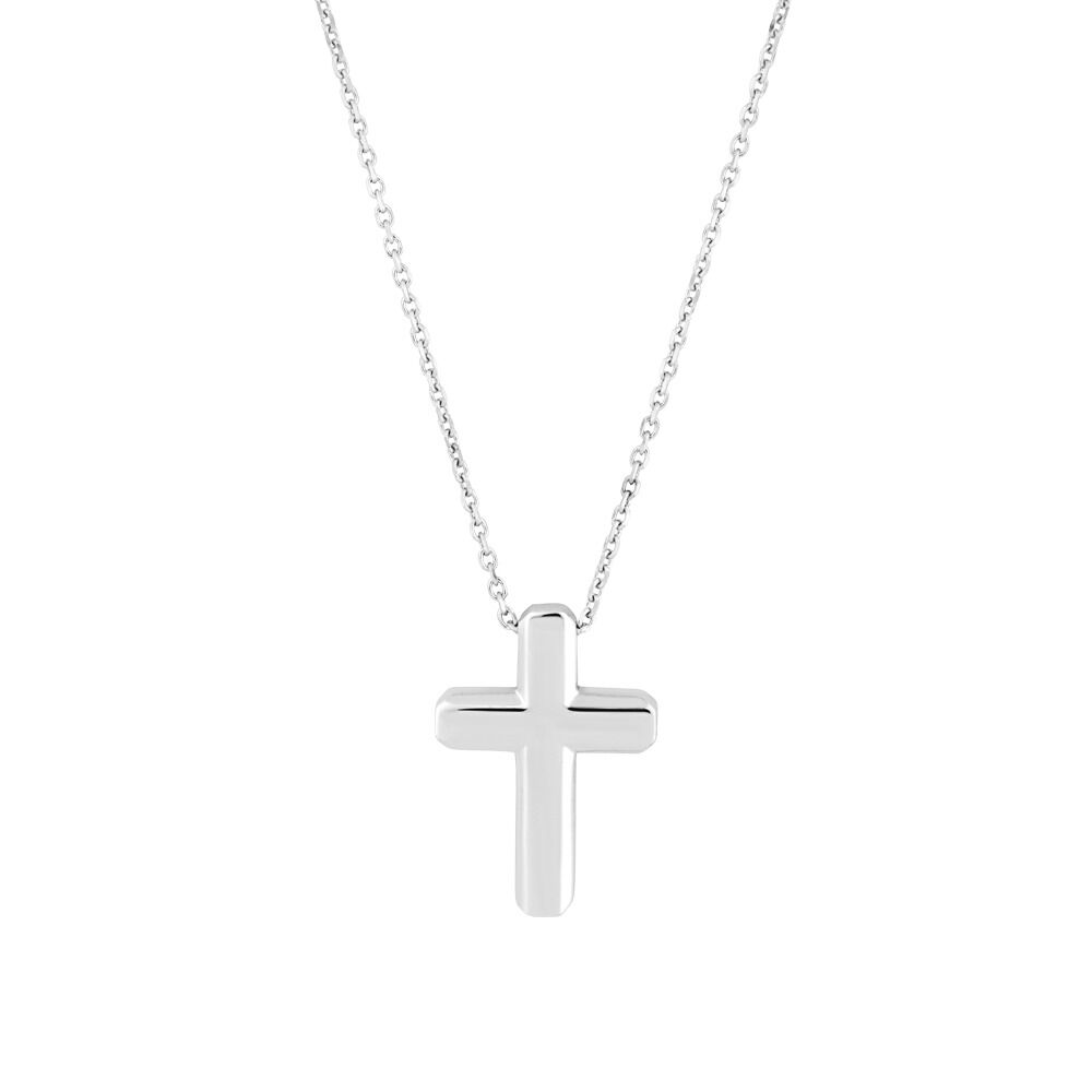 Men's CZ Cross Vintage Antique Look Crucifix Pendant Necklace | Gold  Boutique | Gold Boutique