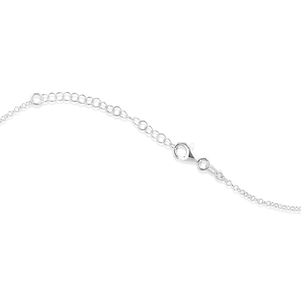 45cm (18") Infinity Necklace in Sterling Silver