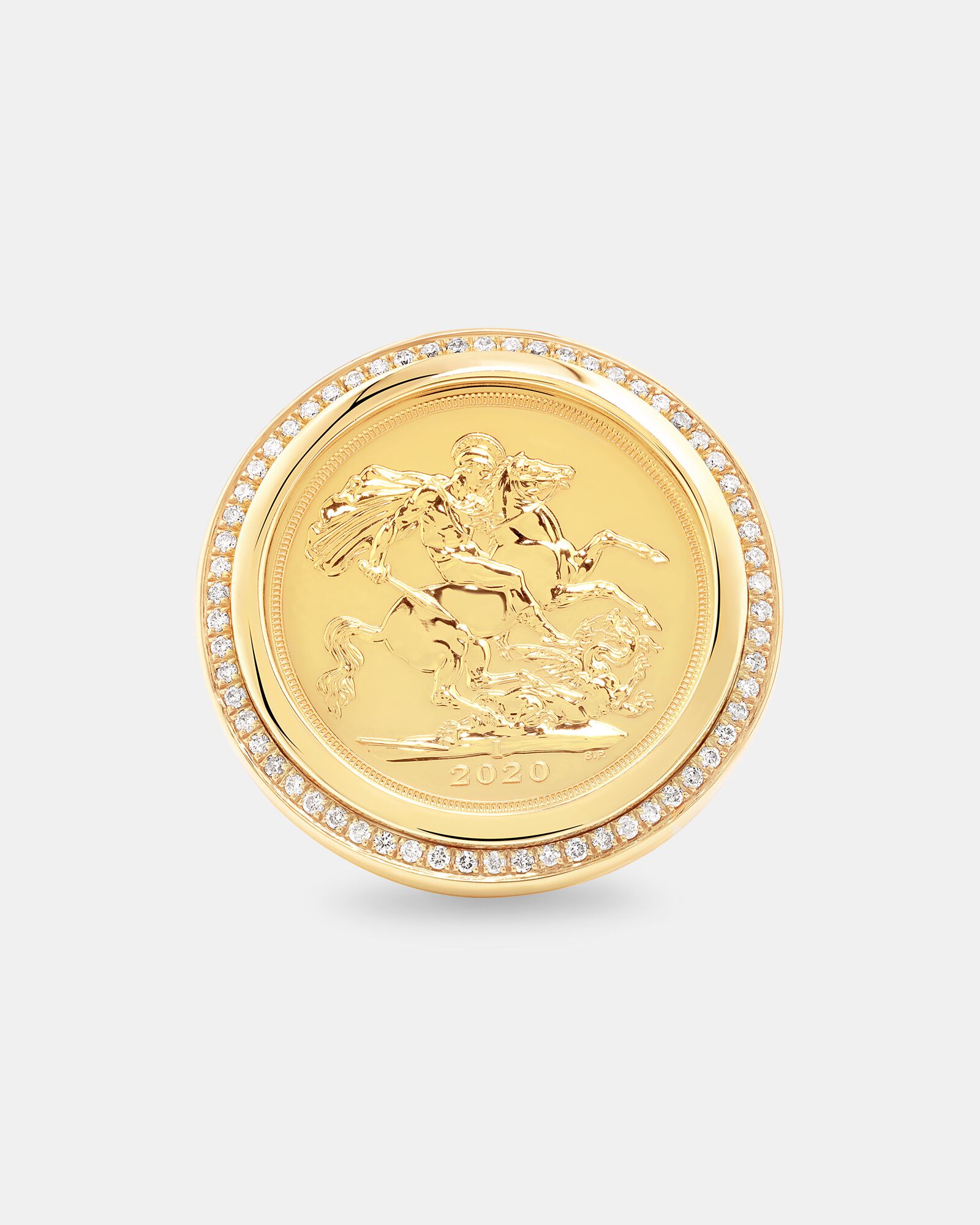 Pound coin sovereign ring outlet