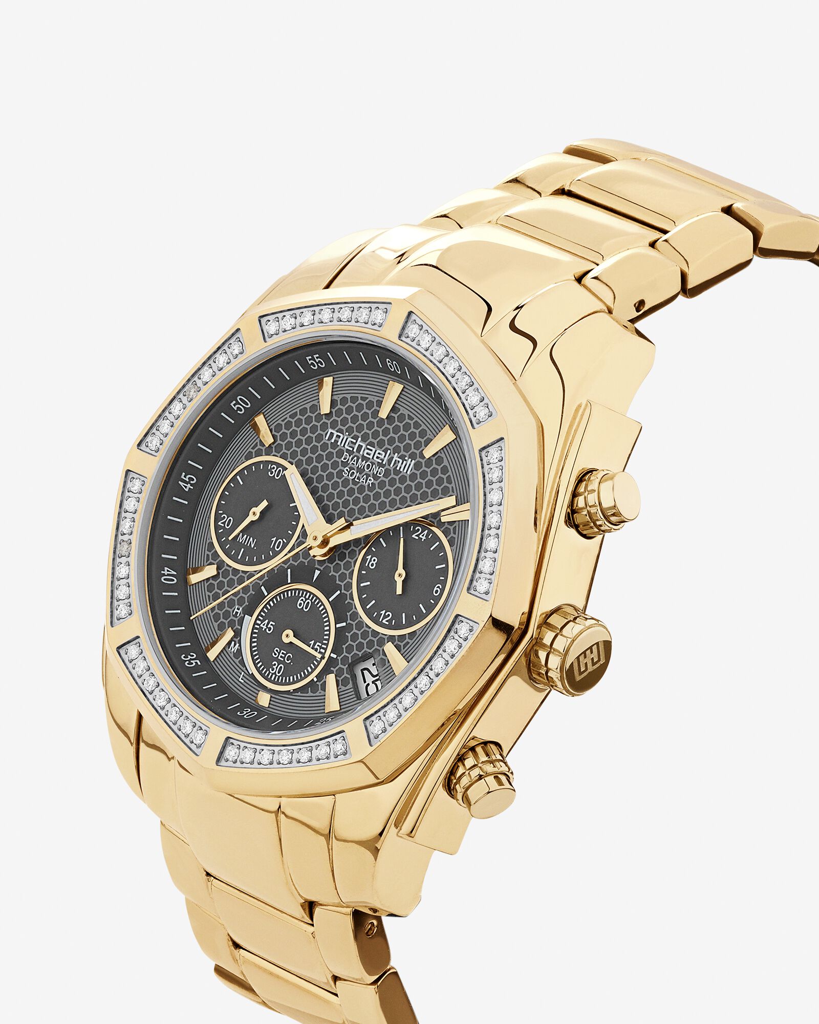 Solar chronograph watch store