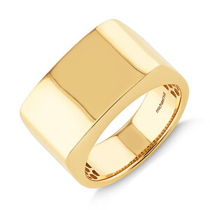 Men’s Signet Ring in 10kt Yellow Gold