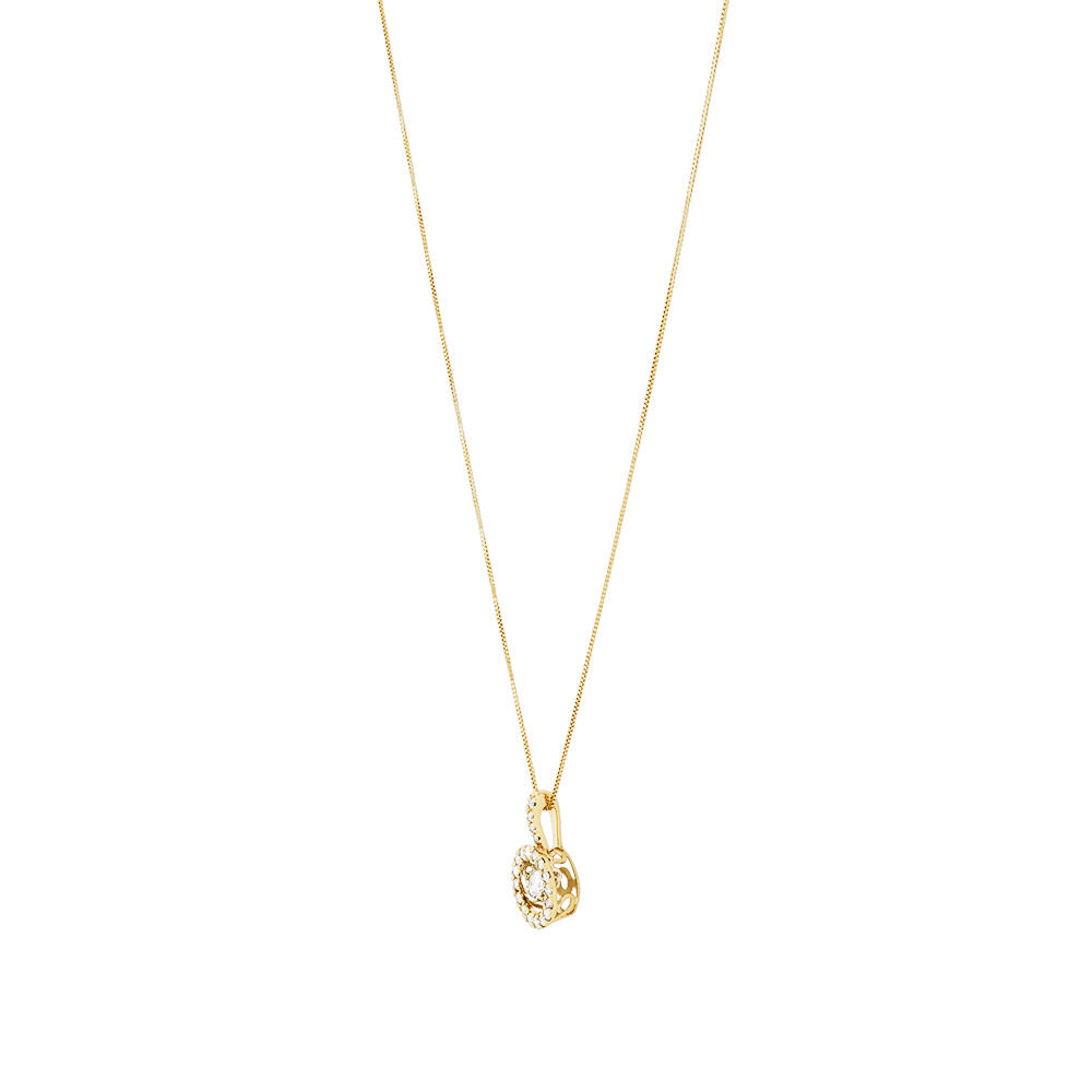 Everlight Pendant with 0.50 Carat TW of Diamonds in 14kt Yellow Gold
