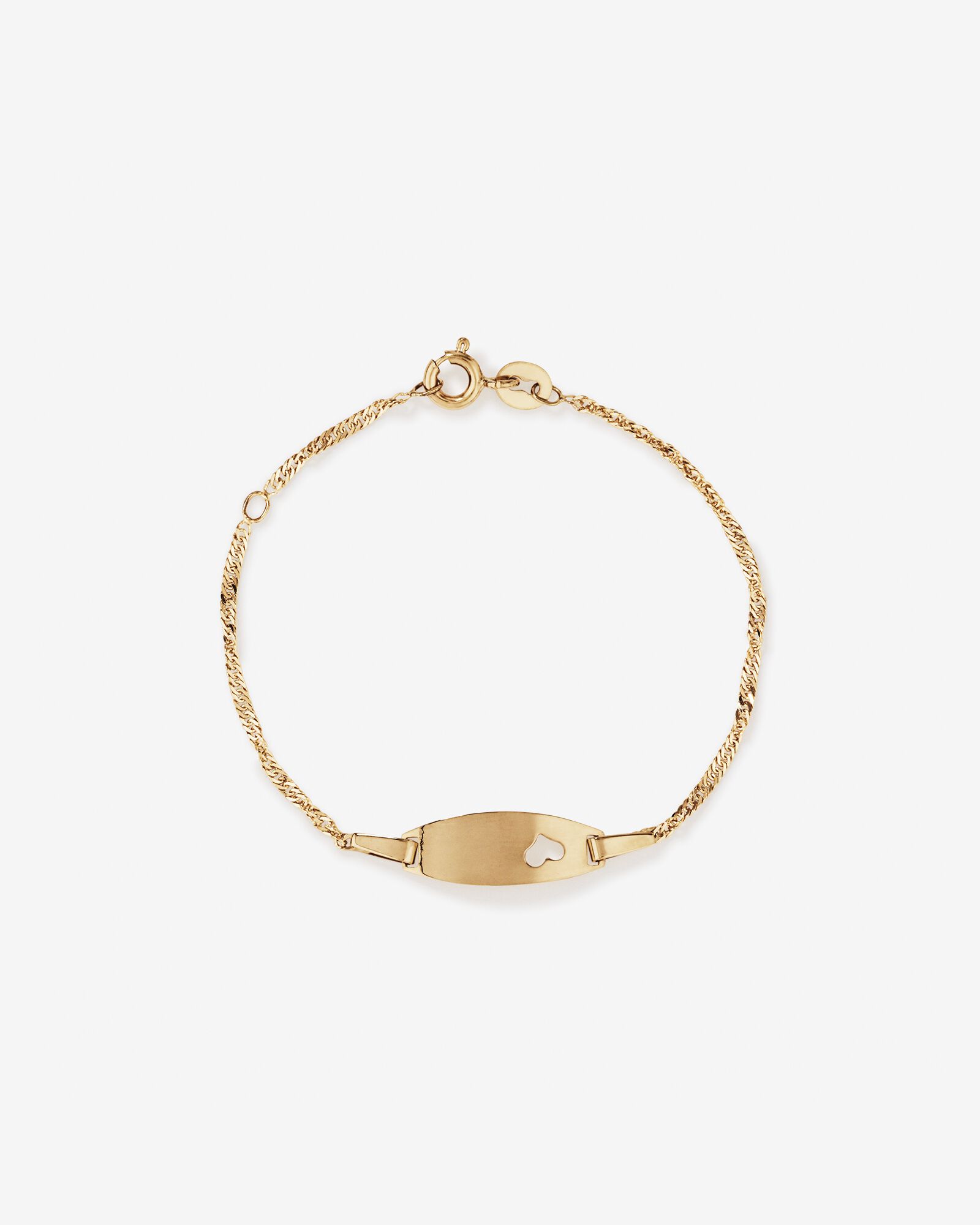 Yellow gold baby bracelet outlet