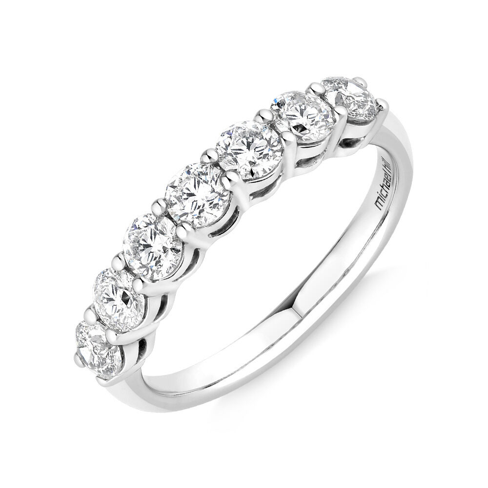 Seven stone diamond band online