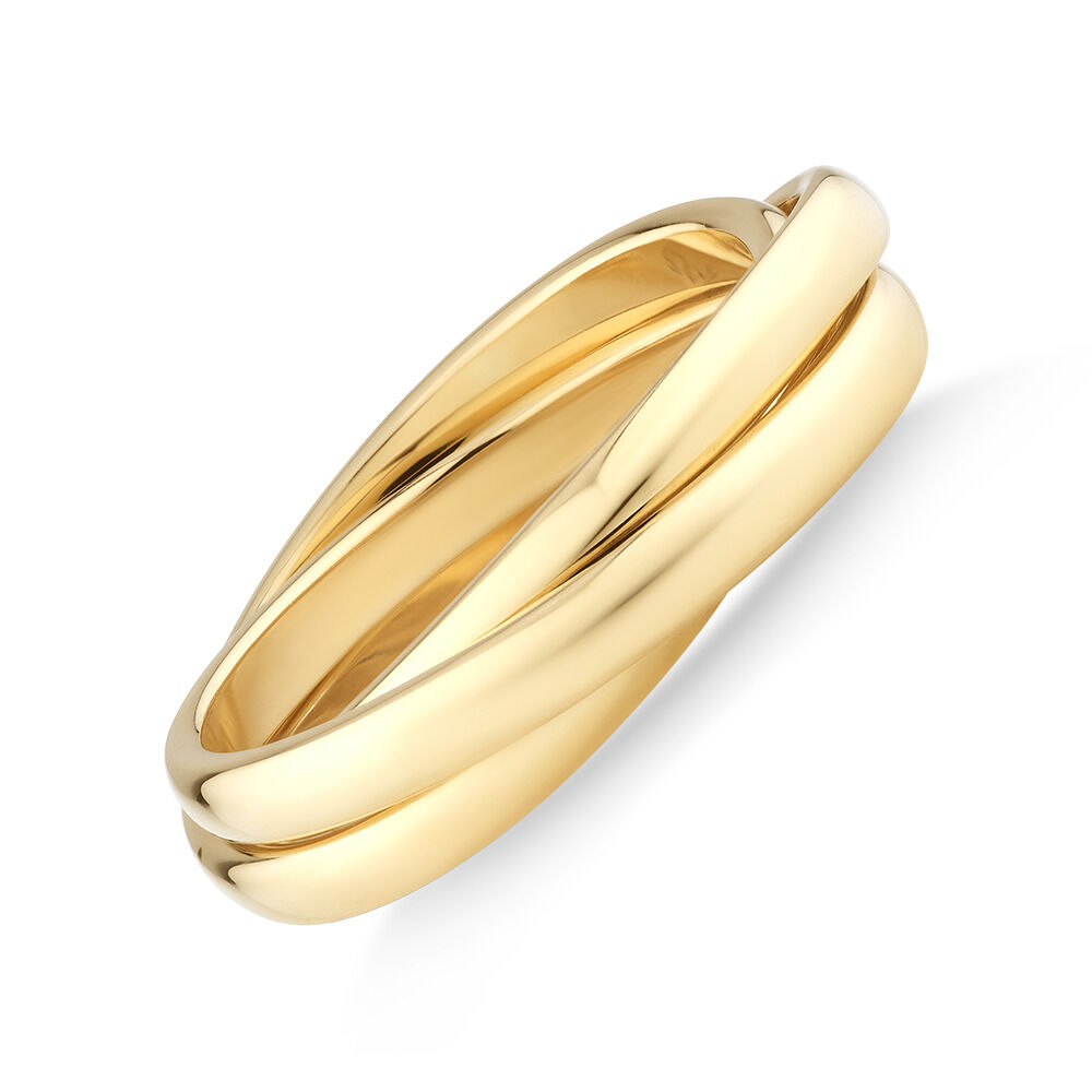 2.5mm Russian Wedding Ring in 10kt Yellow Gold