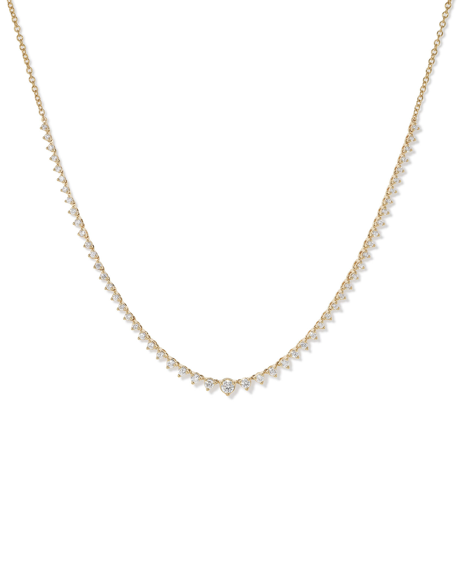 1.00 Carat TW Laboratory Grown Graduated Diamond Tennis