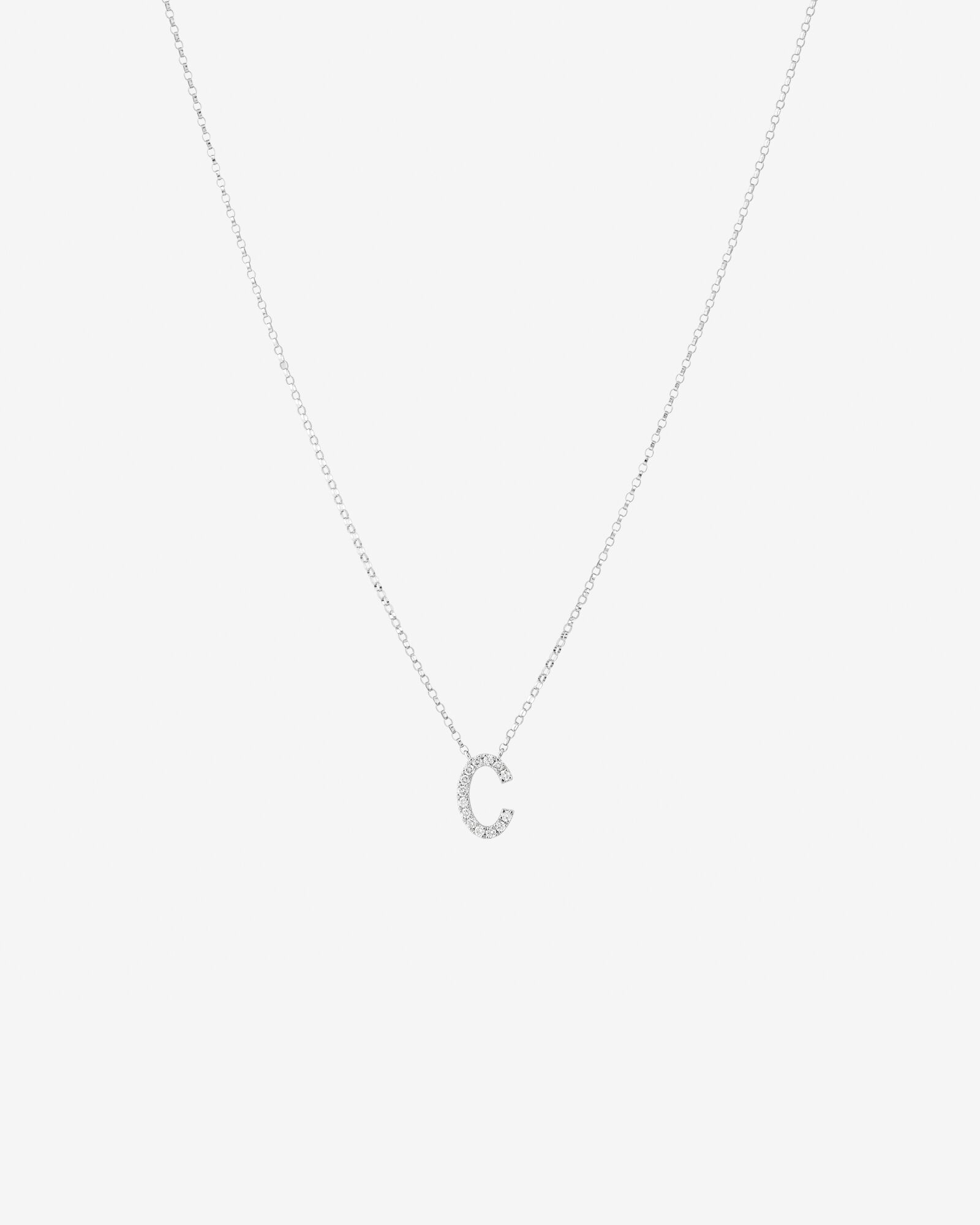 C initial necklace tiffany deals