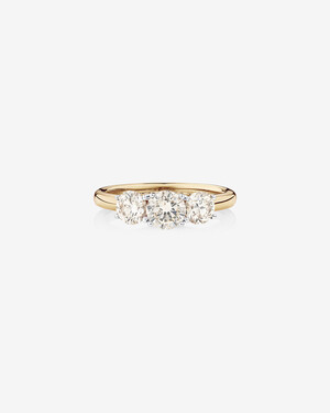 Engagement Ring with 1.60 Carat TW of Diamonds in 14kt Yellow Gold