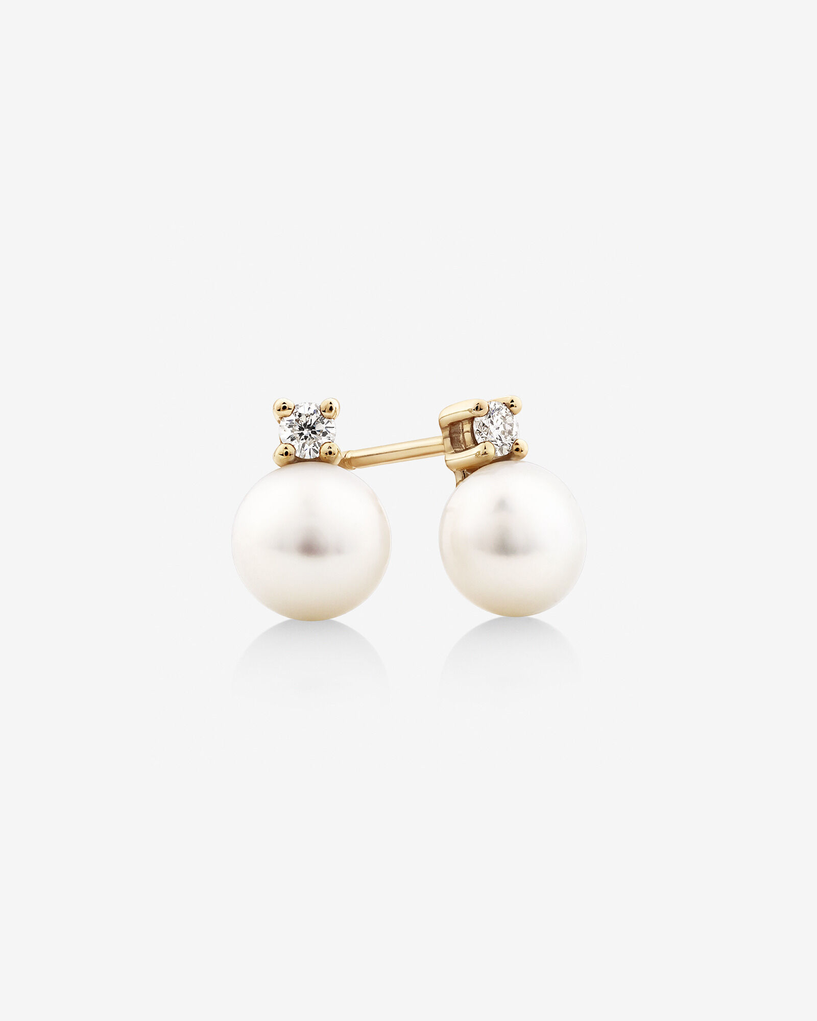Drop pearl and diamond earrings discount