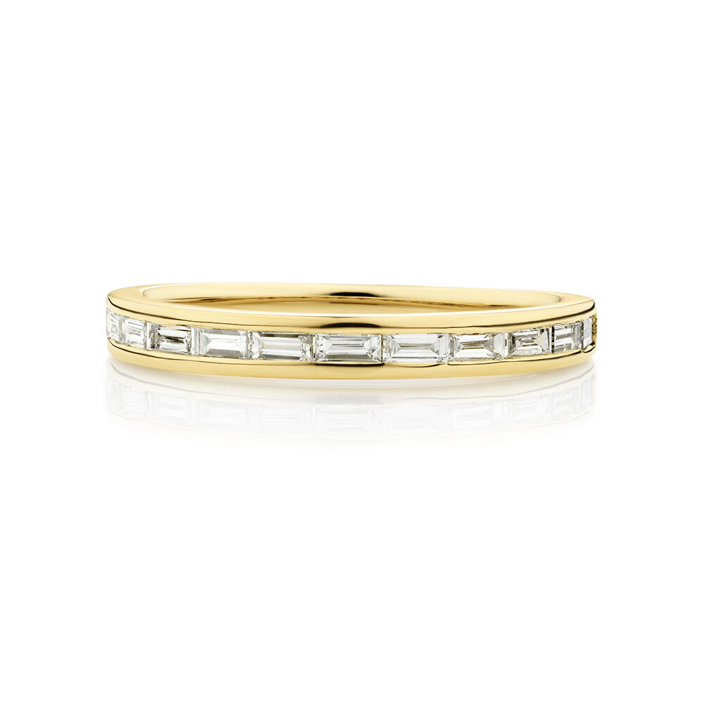Evermore Wedding Band with 0.34 Carat TW of Diamonds in 14kt Yellow Gold